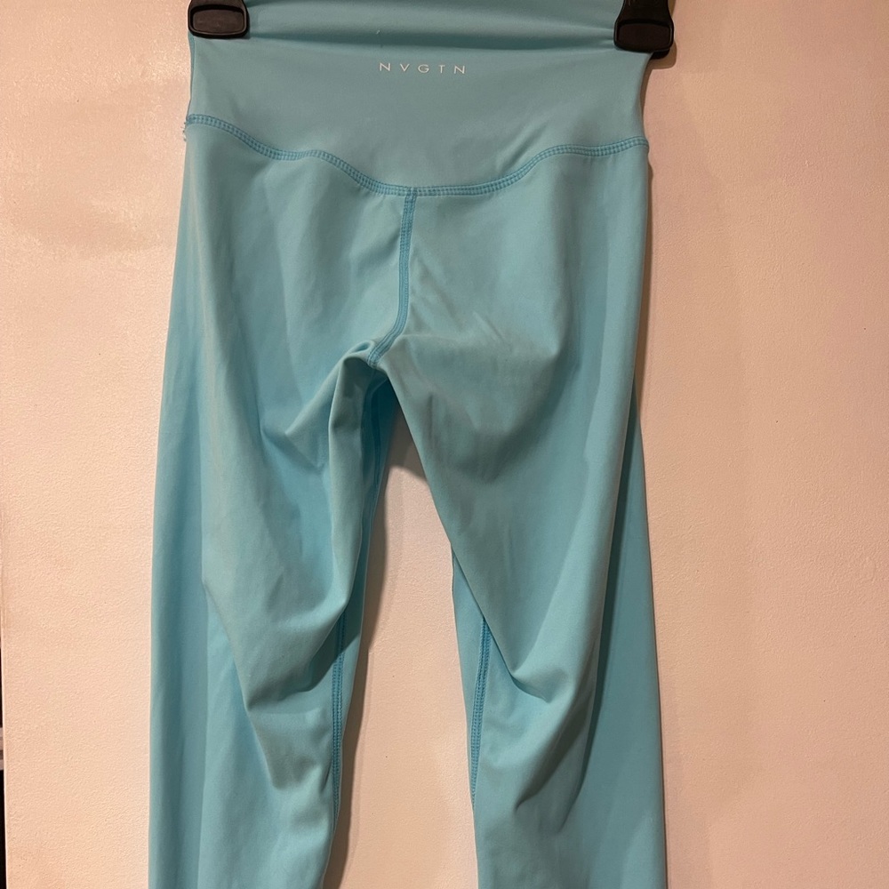NVGTN seam sky blue leggings